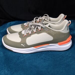 Puma IGNITE ELEVATE X Spikeless Golf Shoes Size 10 Sedate gray moss 310221 03